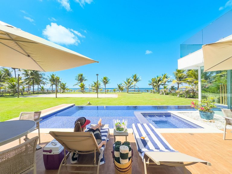 Villa Arena China - Direkt am Strand - Guarajuba