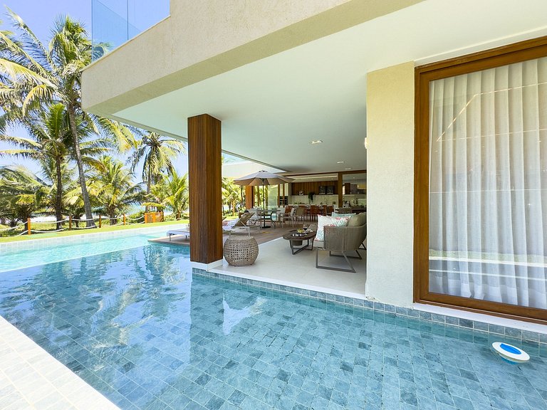 Villa Paraíso - Pé na areia - Condomínio Paraíso  - Guarajub