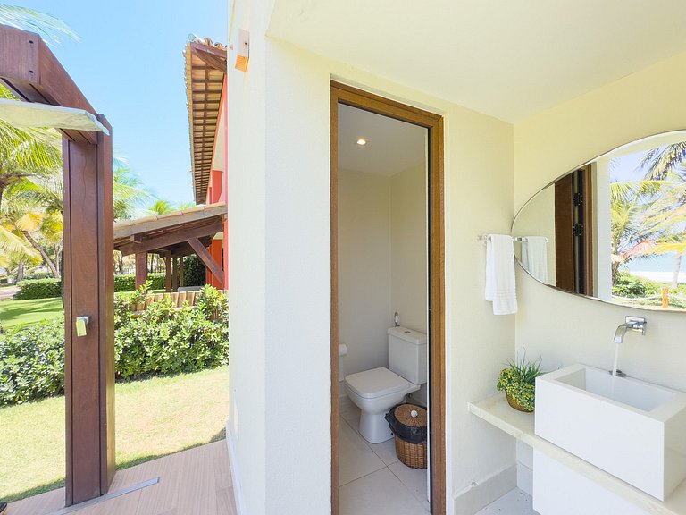 Villa Paraíso - Pé na areia - Condomínio Paraíso  - Guarajub