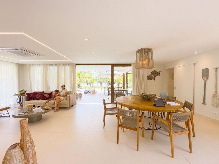 Villa Paraíso - Pé na areia - Condomínio Paraíso  - Guarajub