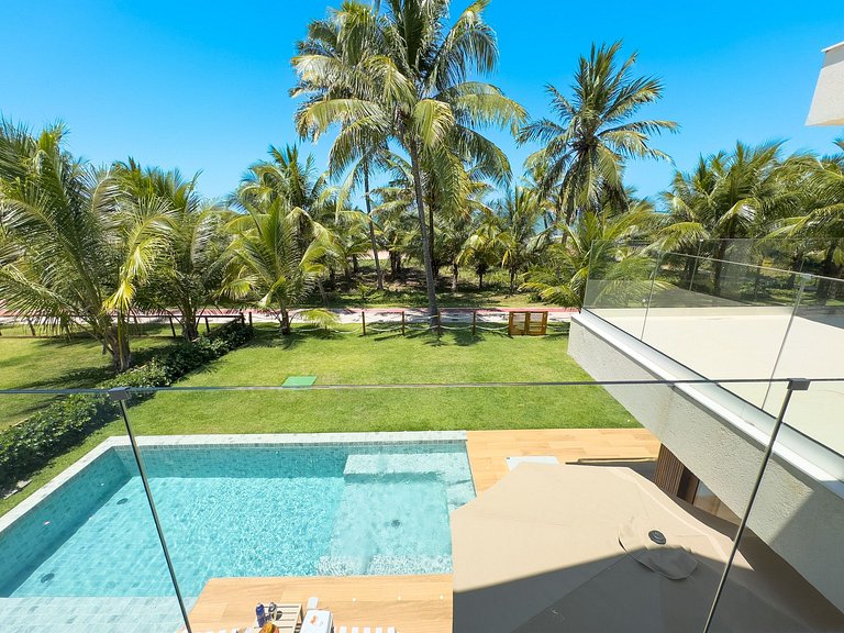 Villa Paraíso - Pé na areia - Condomínio Paraíso  - Guarajub