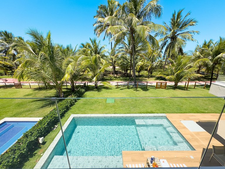 Villa Paraíso - Pé na areia - Condomínio Paraíso  - Guarajub