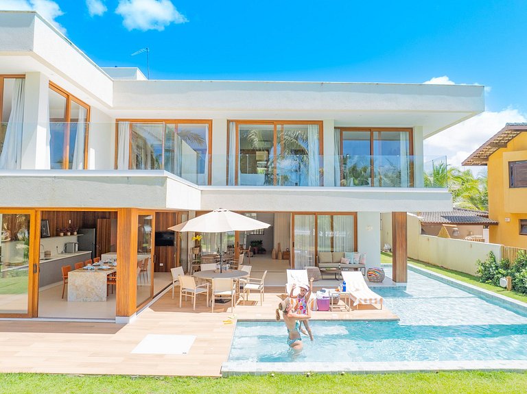 Villa Paraíso - Pé na areia - Condomínio Paraíso  - Guarajub