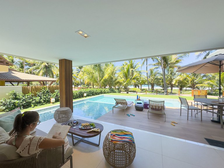 Villa Paraíso - Pé na areia - Condomínio Paraíso  - Guarajub