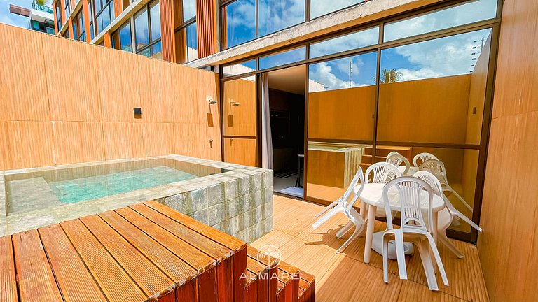 Maruwá - Flat FM20 CABO BRANCO Piscina Privativa - PB
