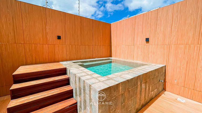 Maruwá - Flat FM20 CABO BRANCO Piscina Privativa - PB