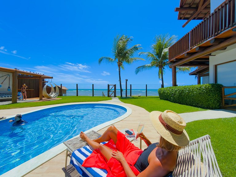 Villa Estrela do mar - Pé na areia - Itacimirim