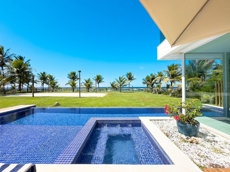 Villa Luxury China - Right on the beach - Guarajuba